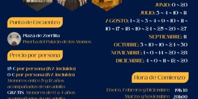 Visita guiada nocturna: LUCES Y LEYENDAS